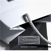 Necklace Gemoro Woman Zaffiri in White Gold Zaffiro 0.63 Ct PC080BIA ZF - PC080BIA ZF